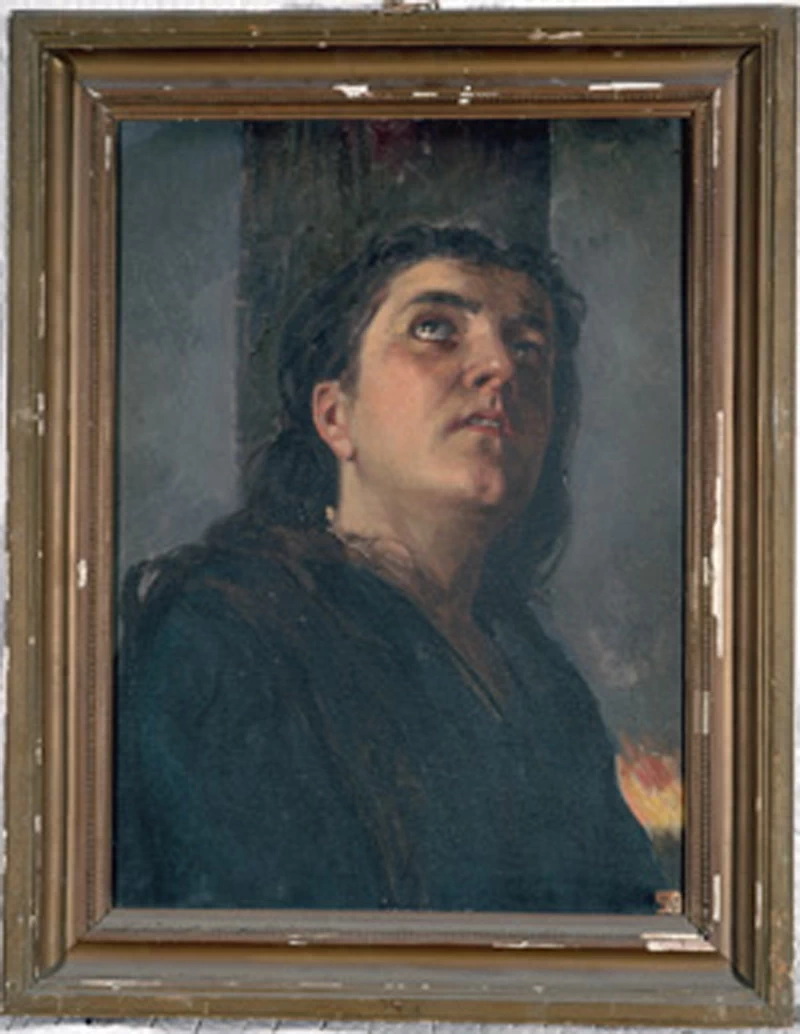 Isolina. ritratto di donna - Certosa di San Martino, Napoli